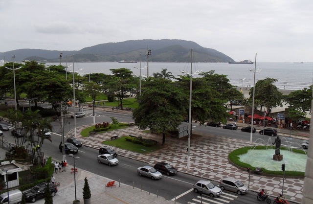Fit 1 bedroom with panoramic view of the beach, Wi-Fi, Gar. Collective, Embaré (channel 4)
