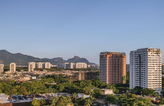 Flat aconchegante em condominio completo no RJ