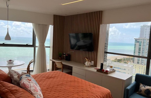 Flat Beira Mar Boa Viagem- Beach Class Internacional