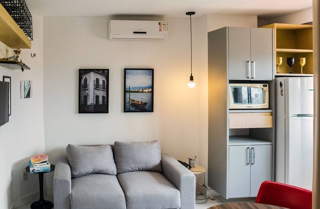 Flat com vista da Lagoa da Jansen em São Luís/MA