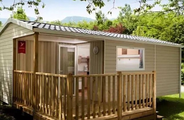 Flower Camping Beauchêne * - Mobile home Comfort 27m2/2 bedrooms - semi-covered terrace 5 people