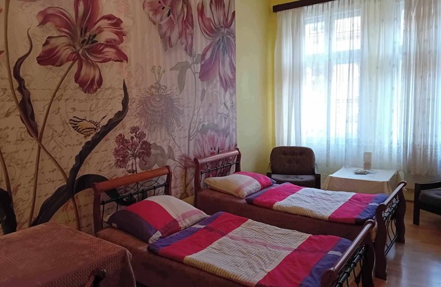 Flowery bedroom apartment in terrific Prague with WiFi