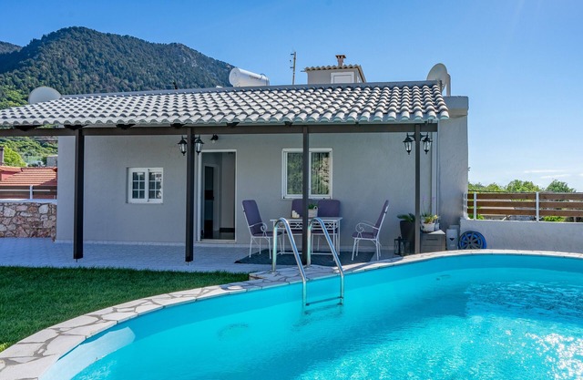 Fontana Luxury Private Villa with Pool Nr Beach & Sea Views In Mountain Village
