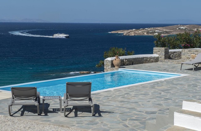 FOS retreat in Paros with pool, stunning sea view, near sandy beaches