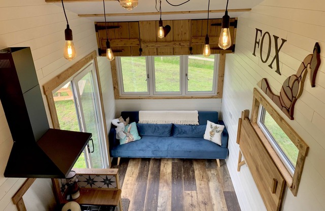 Fox Tiny House is a wonderful place to escape to with all the home comforts you can imagine! A king-
