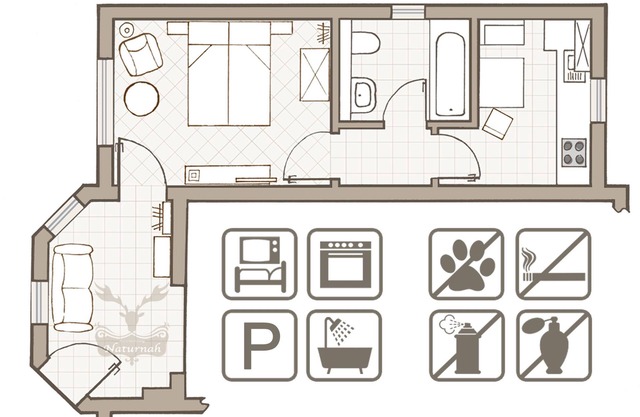 Fragrance and perfume-free allergy-friendly apartment