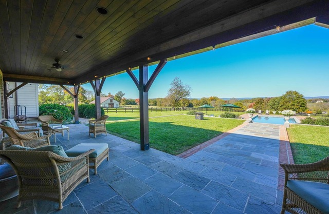 French Country Estate on scenic Lincoln Rd just 5 miles south of Purcellville.