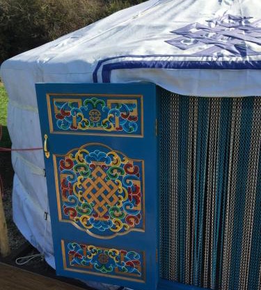 French Fields Luxury Glamping Original Mongolian Yurt