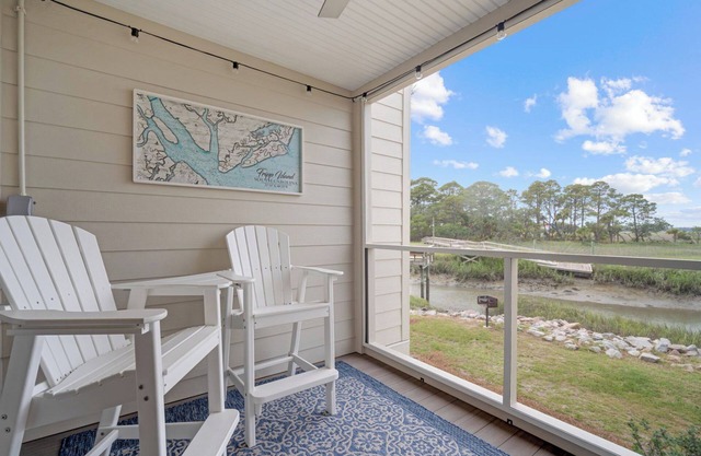 Fripper Upper: 1st Floor, Just for TWO, MARSH Views, FREE Coffee/Tea/Creamer, Club Cards Available!