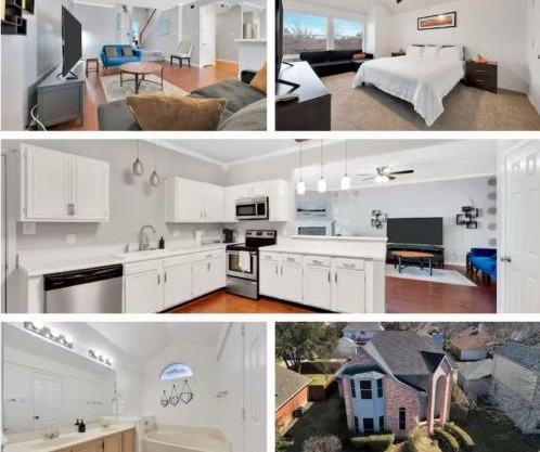 Frisco Castle 3BR, Garage Parking, Gated Backyard