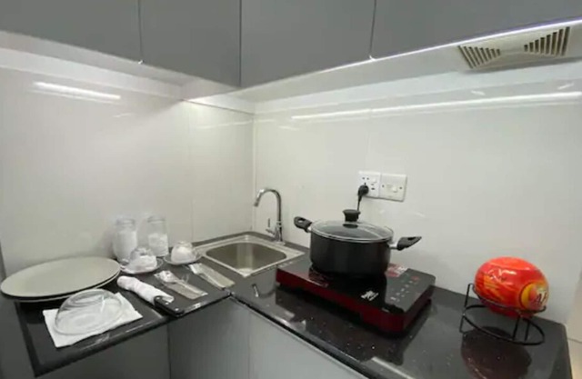 Full furnished studio apartment with cozy ambiance