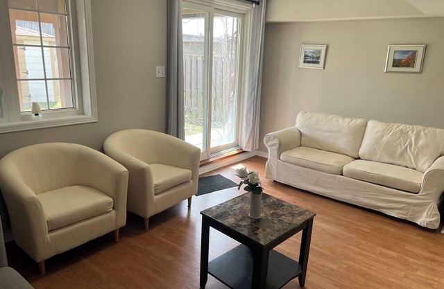 FULLY FURNISHED 1 BD walk out basement apartment