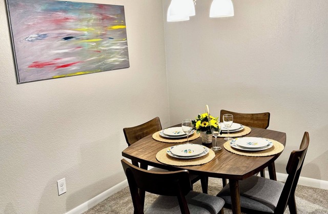 Fully furnished next to Greenbelt and close to Olde Towne & Fashion Square.
