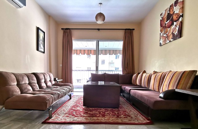 Fully furnished two bedroom apartment on Hamra Main Street
