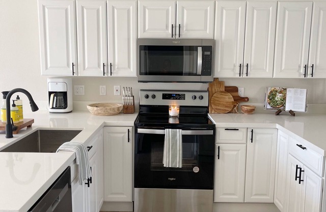 Fully remodeled & everything brand new! Professionally decorated, cozy retreat