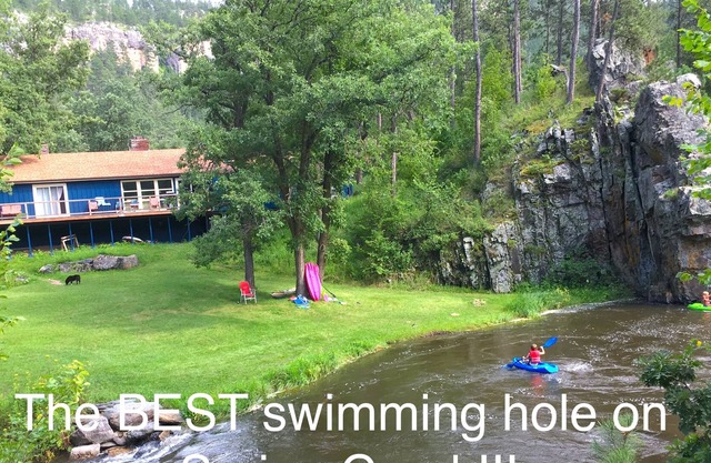 Fun Historic Cabin with the Best Swimming Hole on Spring Creek