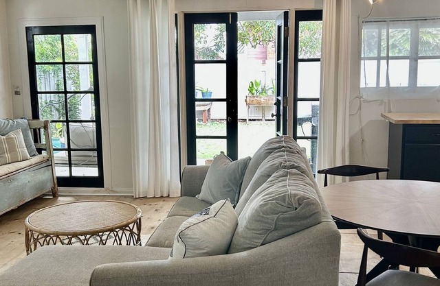 Furnished Beachside Cottage Steps to the Beach, monthly rental.