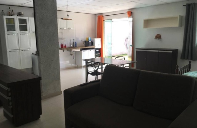 Furnished loft-style house near the center with garden