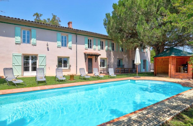 Gîte la grappe Occitane - 14 personnes - piscine privée