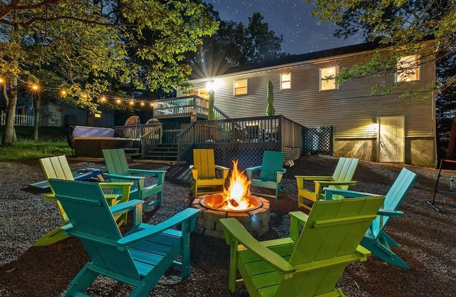 Game Room Hot Tub Fire Pit Playset Grill