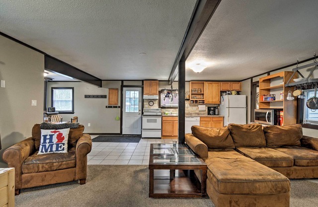 Gaylord Home w/Fire Pit - 3 Mi to Otsego Lake!