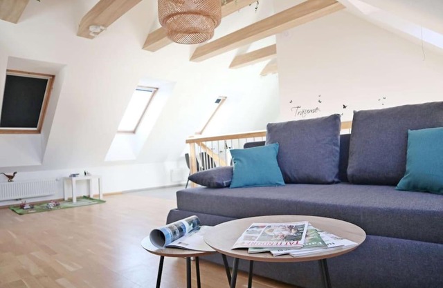 geräumige Dachgeschoßwohnung