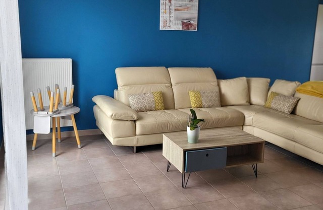 Gite Plain feet 2/6Pers 3 * private parking.Prox SEA. ANCV/WIFI