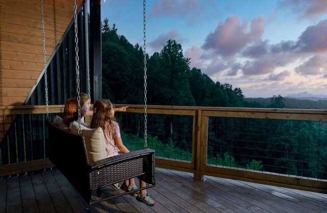 Golden Dawn at Saluda Mountain Retreats!