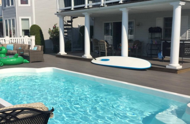 Gorgeous Bay Front property with boat slip and pool