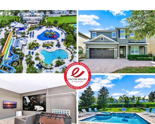 Gorgeous Home With Private Pool, Game Room Near Disney With Waterpark & Resort Access At Encore Resort - 781La