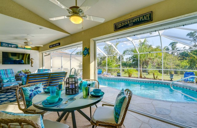 Gorgeous Punta Gorda Home w/Lanai & Private Pool!