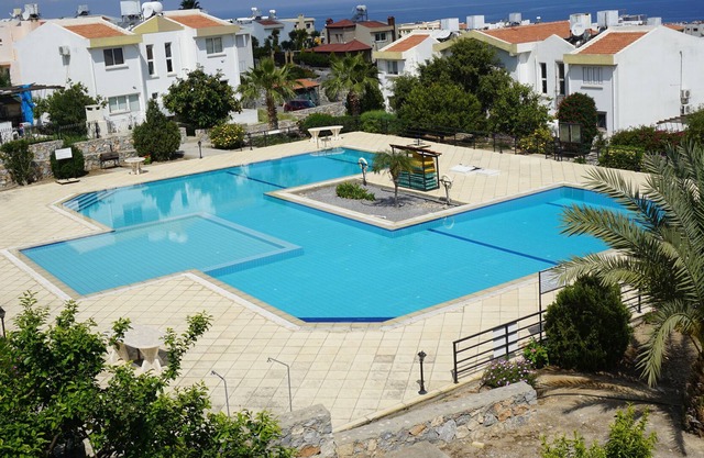 Gorgeous view. Sea, pool & mountain view. Çatalkoy/Girne