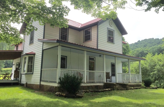 Grassy Meadows Estate located on 125 acres in the Appalachian Mountains
