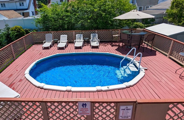 Great Family Times In this lovely Cape with Resort style backyard