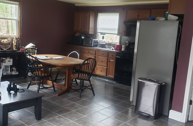 Great little cottage sitting behind the main house on 4 acres of property.