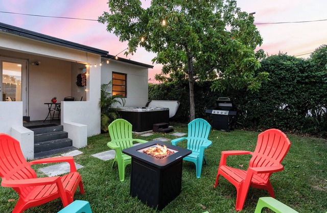 Great location! Patio/Hot tub/Bbq/Washer-Dryer