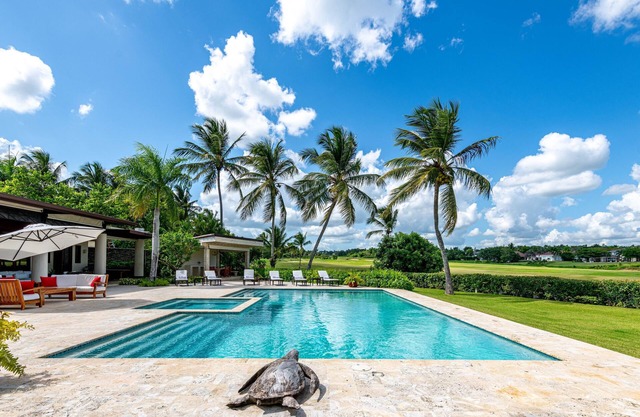 Great outdoor spaces make this a unique vacation spot