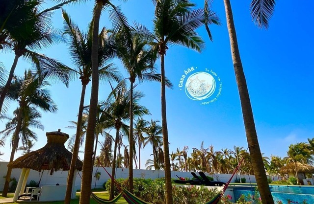 Great Time at Áak House With Pool in Front of it and Private Beach Club 5minutes