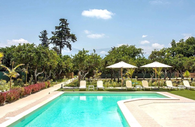 Green Orange Villa-A 5 persons organic Villa 6.5km from Platania center