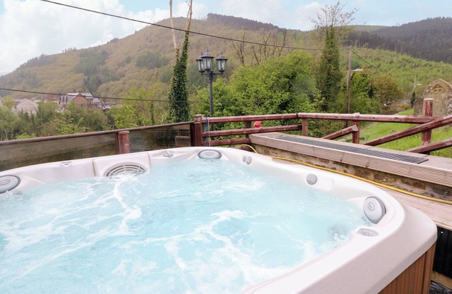 GREENHEART COTTAGE, pet friendly, with hot tub in Pontrhydyfen
