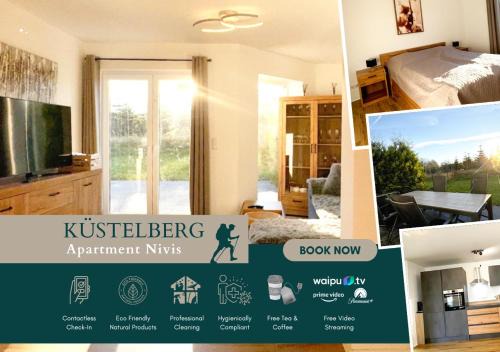 Greenhouse Living Apartment Nivis mit Garten - 4 Minuten nach Winterberg - Wandern, Mountainbike fahren - Natur genießen