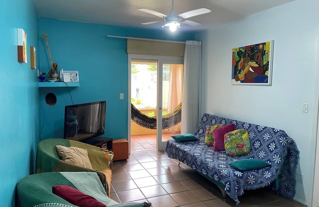 Ground floor apartment with garden view