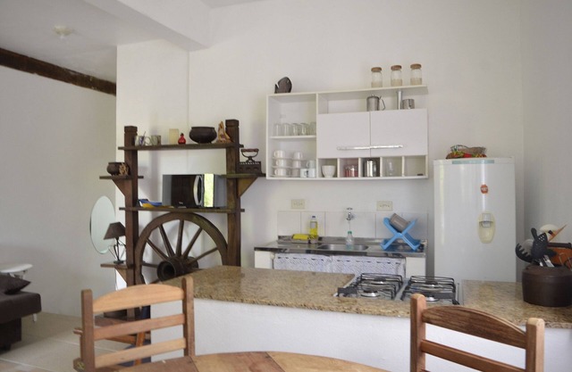 Ground floor suite for up to 6 people, two rooms.