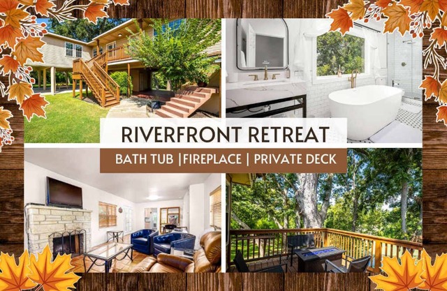 Guadalupe River Access | Large Yard | Private Deck