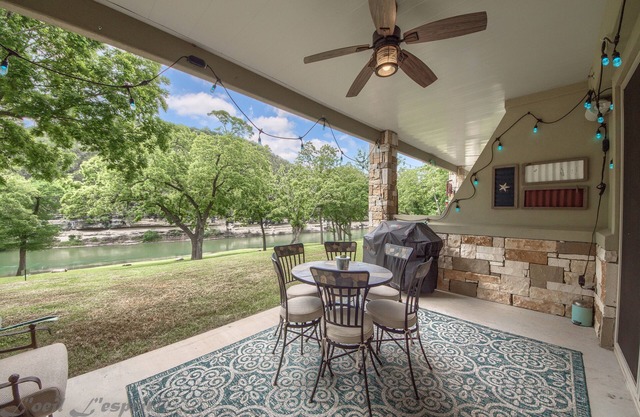 Guadalupe Riverfront! Upscale gated complex with pool, direct river access!