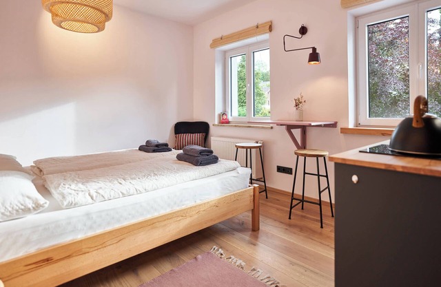 Guest House 'Alte Seifensiederei - Malala' with Shared Terrace, Shared Garden and Wi-Fi