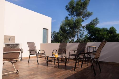 Habitaciones con amplia terraza