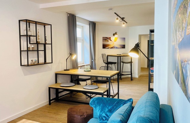 HafenCity apartment 3 on the 2nd floor directly at Stralsund harbor