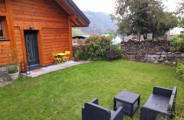 Half-chalet in the mountains
