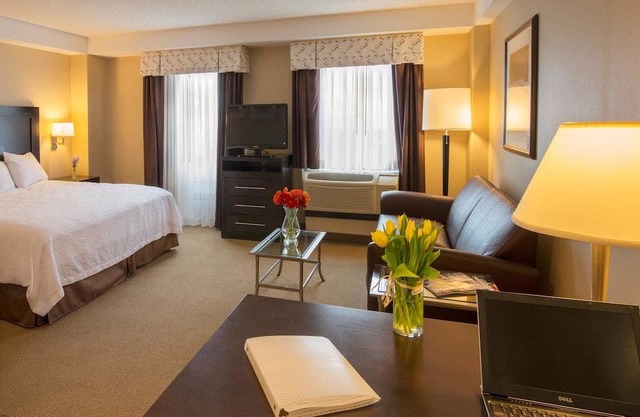 Hampton Inn & Suites Boston Crosstown Center 1 King Bed Studio Suite
